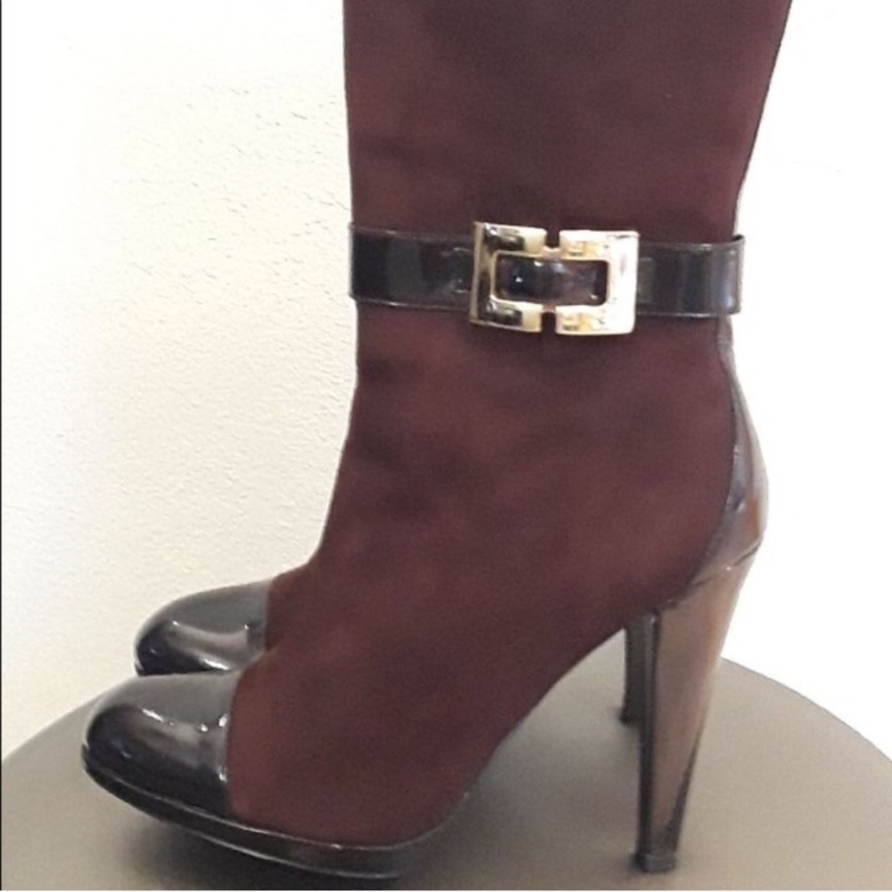 I.N.C Margaret mid calf leather boot size 10